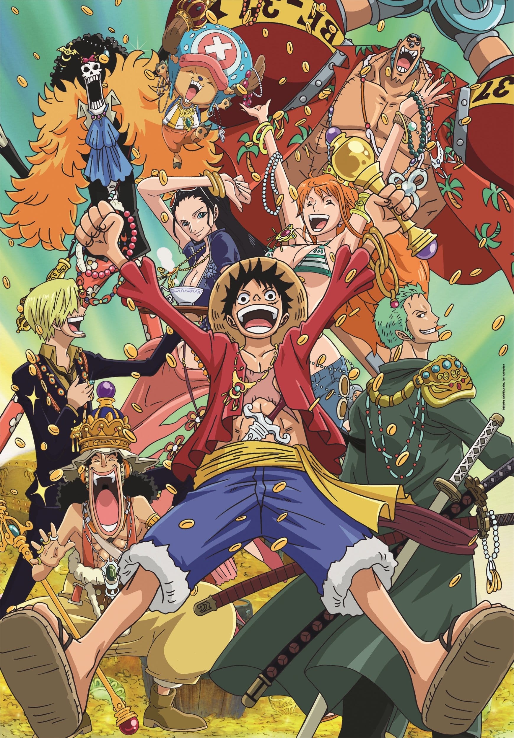 Otra imagen de 1000 pcs - One Piece, Luffy y sus amigos